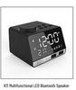 K11 Wireless Alarm Clock: Bluetooth Speaker, LED Mirror, USB Phone Charging, Smart Radio
