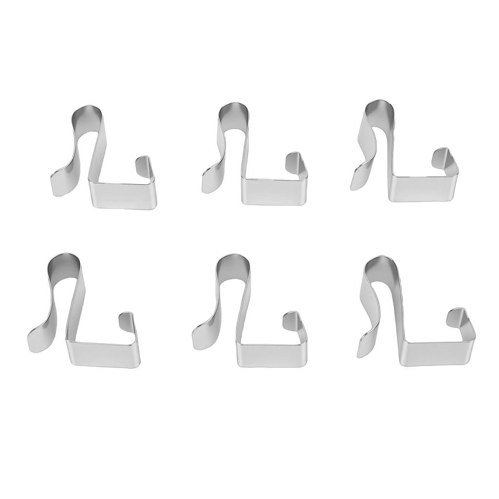 50 Stück Dachrinnenhaken zum Aufhängen von Weihnachtslicht, wetterfeste Metall-Dachrinnenhaken für Feiertagsdekoration