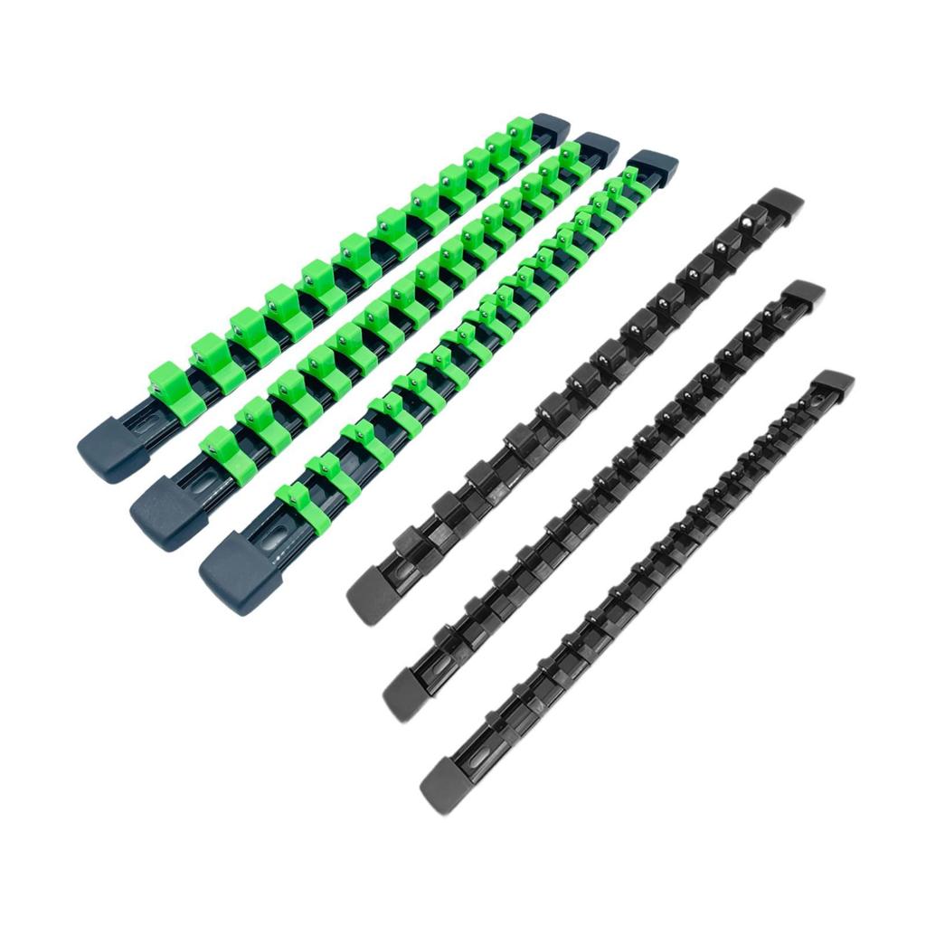 Socket Storage Holder Rack for 1/2 Inch, 1/4 Inch, and 3/8 Inch Tools