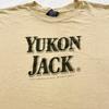 Vintage 80s YUKON JACK WHISKEY T-Shirt MEDIUM Soft Thin Alcohol