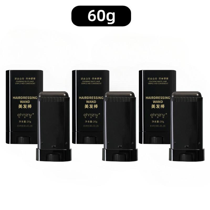 Hair Dye Stick with Comb 2 in1 Temporary Hair Coloring Covered White Hairs Long Lasting Hairline Pen Washable Black Brown Coffee