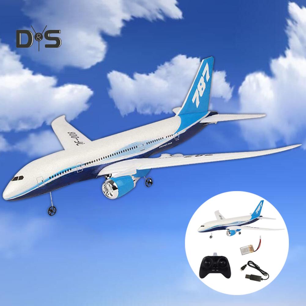 Play with You Remote Control Aircraft Drone 787 Fixed Wing Plane Kit Toy