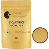 CARMEL ORGANICS Lakritsrotpulver (340 gram)  | Naturlig | Ätbar | Atimadhuram Podi/Athimadhura Hittu
