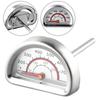 Replacement Stainless Steel Grill Thermometer Heat Indicator 0-400℃ BBQ Smoker Grill Thermometer For Charbroil Grill