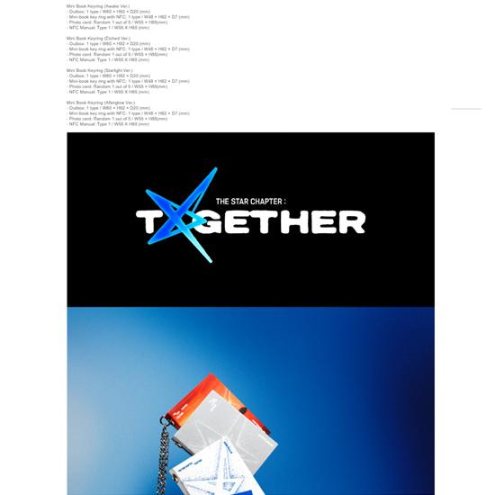 TXT TOMORROW X TOGETHER - SANCTUARY (Mini breloczek do książki wer.) Losowy - Data premiery 2025-07-21