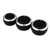 Accessories For Hyundai Elantra 2004-2016  Air Conditioning Knob Aluminum Alloy AC Knob Heat Control Button Replacement 3pc
