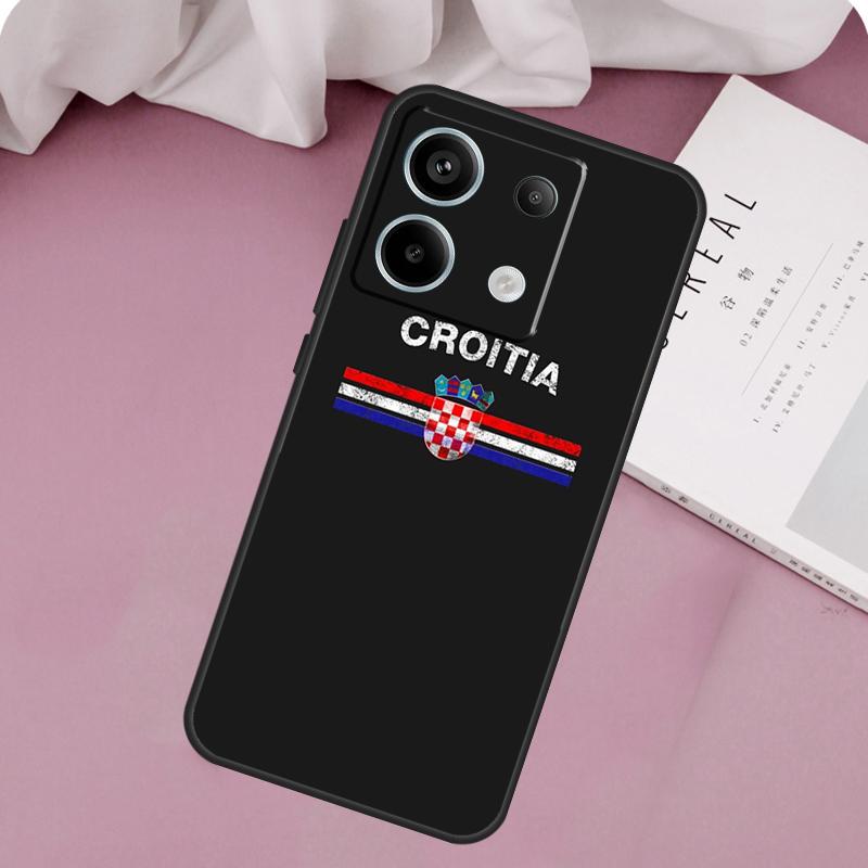 Custodia Bandiera Croazia Per Xiaomi Redmi Note 14 13 12 11 10 9 Pro 11S 12S Redmi 15C 14C 10C 12C 13C 15 Cover