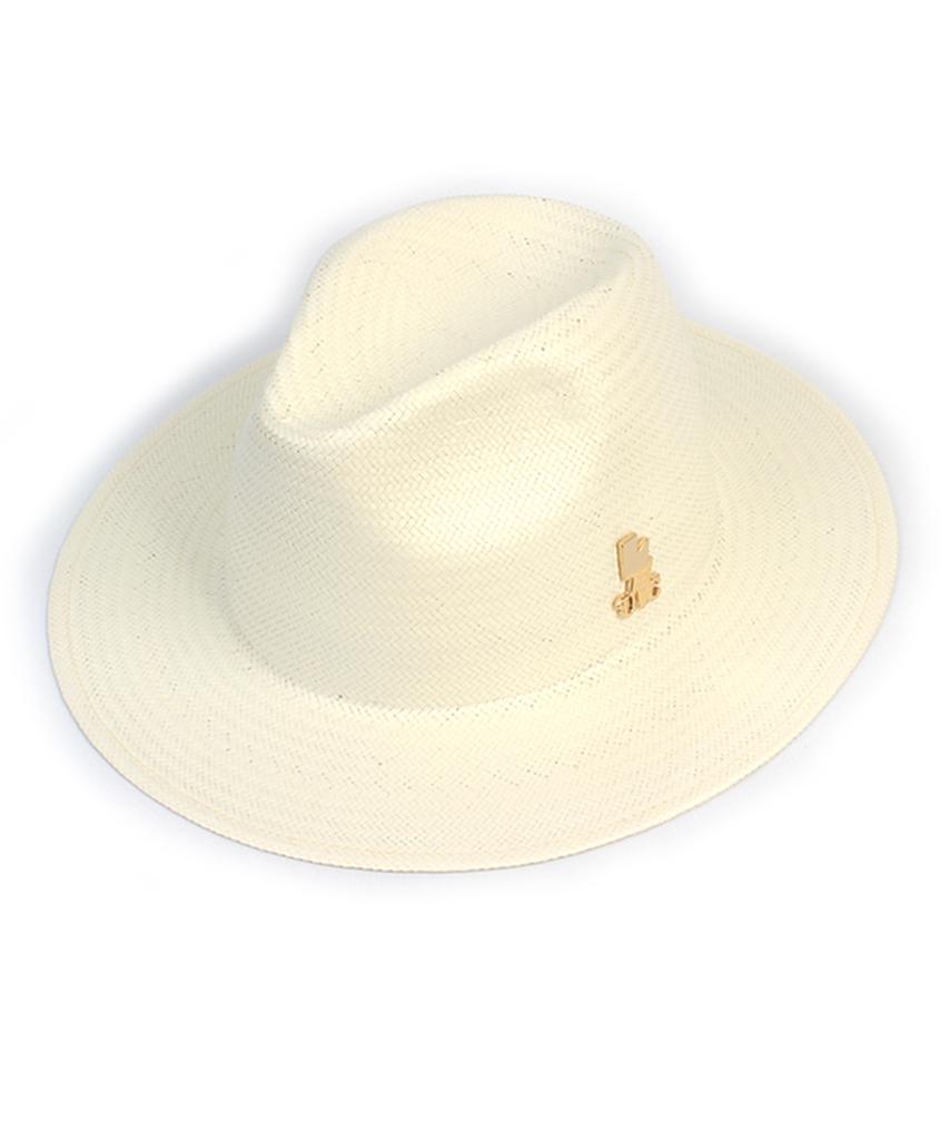 Yunibeosyeolkemiseuteuli Summer Simple Basic Ivory Fedora Summer Hat