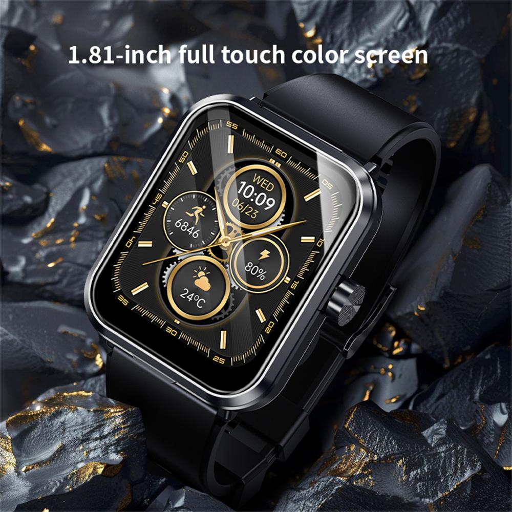 S6 2-in-1 Bluetooth-kompatibler TWS-Ohrhörer Gesundheitsüberwachung Bluetooth-kompatibles Telefonieren 1,85-Zoll Smartwatch