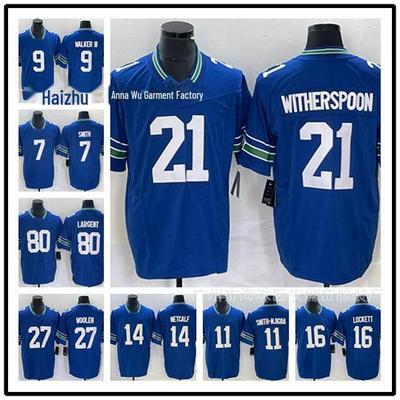 2023 Legendary Seahawks Jersey - Generations Edition (Numbers: 21, 9, 12, 16, 11)