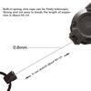 Retractable Keychain, IDs Badge Reel Retractable Badge Holder Steel Cord Keyring