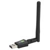 USB Wifi Adapter Receiver Antenna Ethernet 600Mbps 2.4Ghz5Ghz Wireless Network Card Black