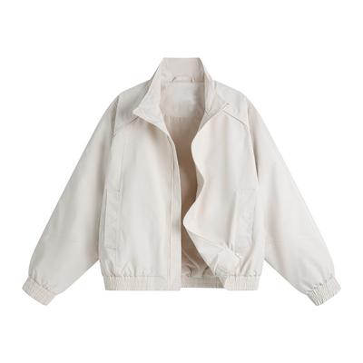 Mens Stand Collar Loose Plus Size Casual Outdoor Sports Jacket Outerwear