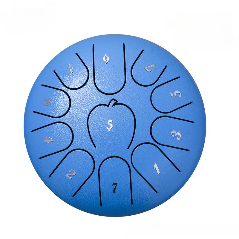 7palcový jazykový buben Zvuková terapie Malé jazykové bubny Profesionální Dětský perkusní Hudební nástroj Příslušenství Nástroje pro jógu a meditaci Přenosný