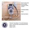 Electric Heated Jade Tourmaline Mat Thermal Surface Comfort Pad With Controller Timer Home Relaxation Accessory Workout Supplies