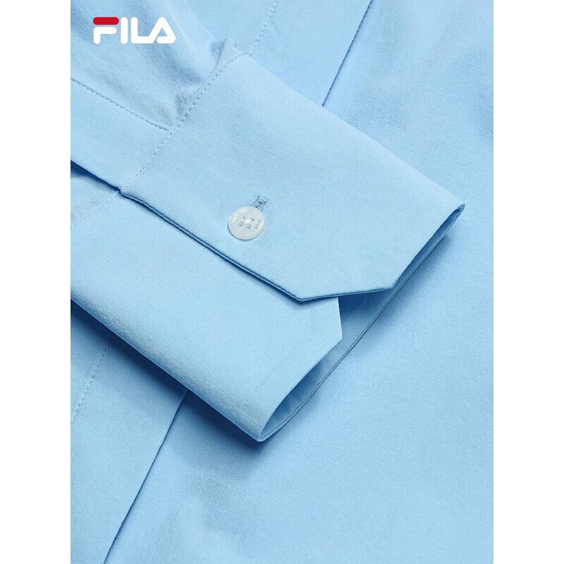 FILA Women's Yang Mi Collection Woven Long Sleeve Shirt