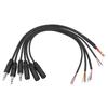 1Pcs 2/3/4Pins Mono Stereo AUX Connector 2.5mm/3.5mm DIY Audio Extension Wire  AUX Extension