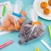 10/20/30pcs Colorful Sealing Clips Kitchen Storage Food Snack Seal Sealing Bag Clips Random Fresh-Keeping Snack Bag Sealer Clamp