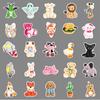 50 Plush Toys, Graffiti, Cross-border Cartoons, Cute, Original Guka Decorations, Phone Cases, Luggage Stickers, Waterproof