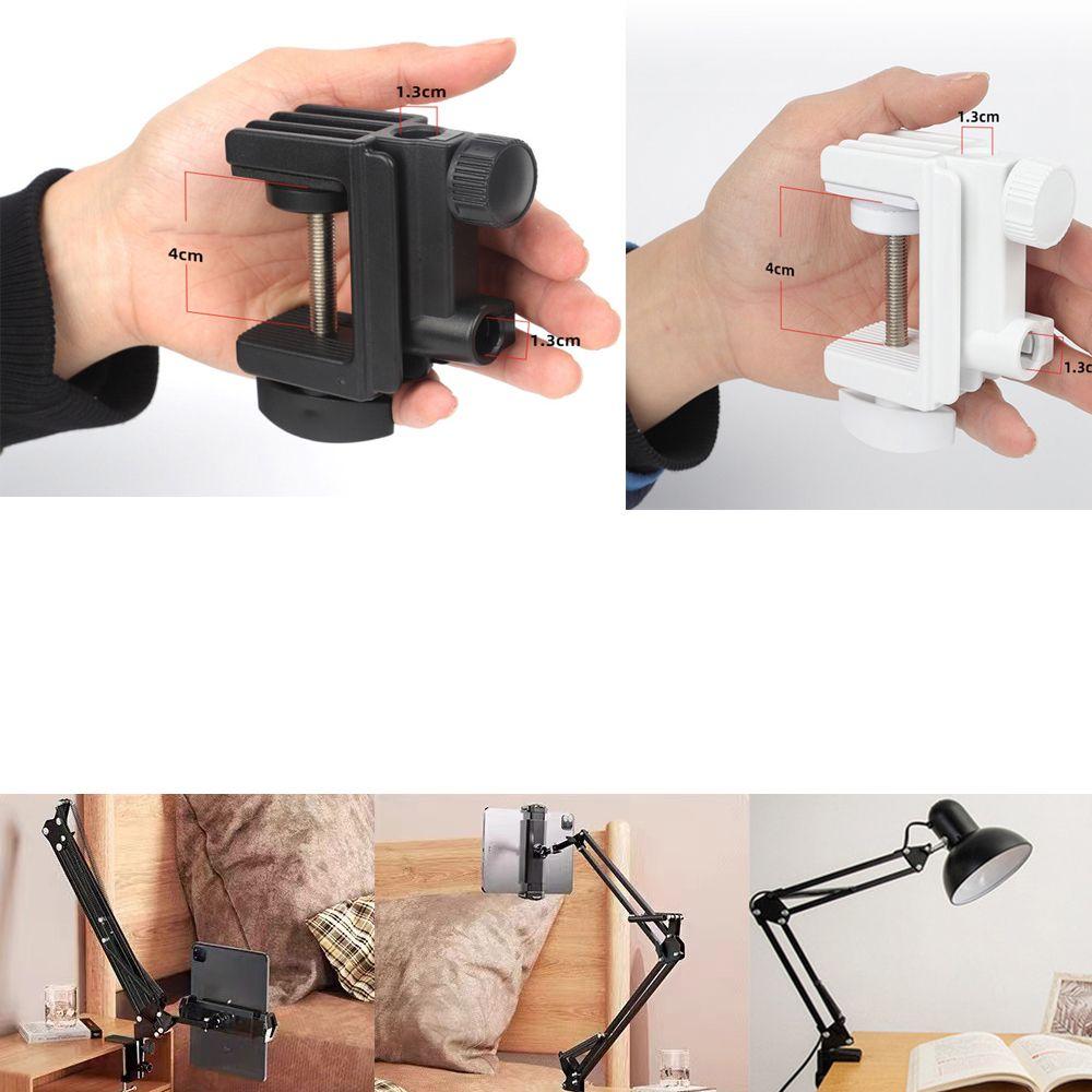 Bedside Clamp Fittings Base Hose Tablet Holder Cantilever Light Holder Bracket Clamp Desk Lamp Clip