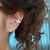 Sparkling Star Zirconia Ear Clip for Women – Piercing-Free Exquisite Luxury Earrings