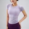 Women's Thin Summer Yoga & Fitness Short Sleeve Top