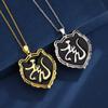 Jewelry Copper Bottom Gold-Plated Leopard Head Epoxy Luxury Inlaid Temperament Pendant Necklace Jewelry
