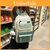 Cartoon-Katze Buchstaben Mädchen Rucksack Aus Strapazierfähigem Nylon Für Schule Und College