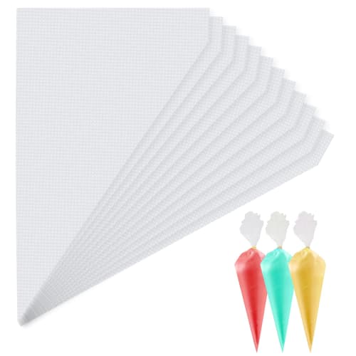 ChengFu 100 Disposable Small Piping Bags, 8-inch Mini Piping Bags for Cream Frosting, Icing Bags for Cake and Dessert Decoration