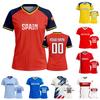 Women Custom Soccer Jersey Personalized Team Name Number Short Sleeve Athletic Sports Shirt for Match Training Tournament