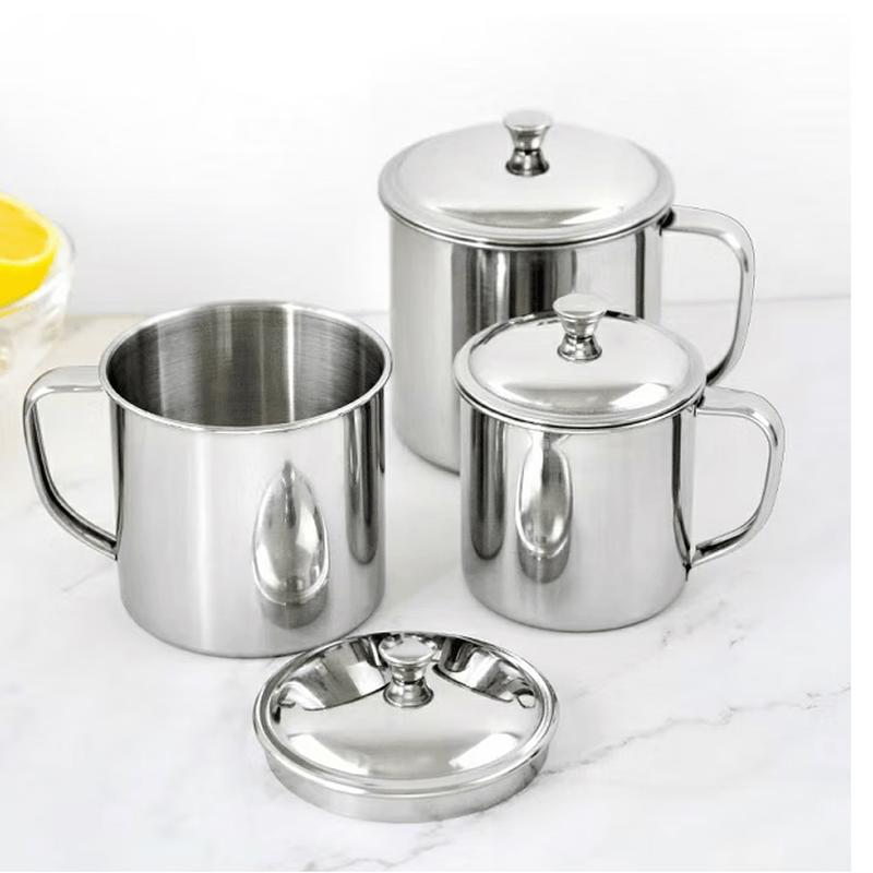 Kids 304 Stainless Steel Water Cup with Lid
