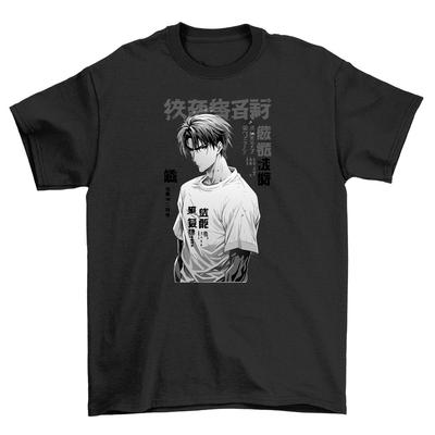 Anime Mann Modell T-Shirt - Zeige deinen Stil mit diesem lustigen T-Shirt! Unisex-Design für