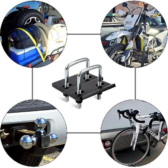 Cenipar Hitch Tightener Anti-Rattle Stabilizer For 1.25" And 2" Hitches Used In Heavy Duty Steel Trailer,Hitch Tightener Clamp Eliminating Rocking