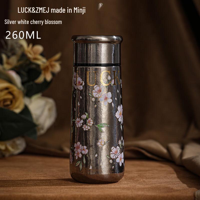 LUCK&ZMEJ Pure Titanium Insulated Bottle