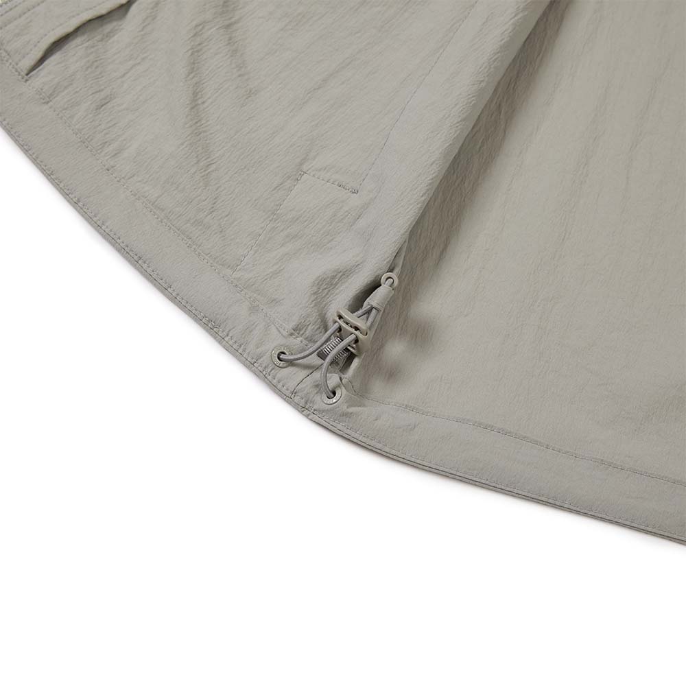 [Snowpeak] Kids' Root Out-pocket Windbreaker Fog Gray (S24MKRWB80)