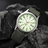 Men's Casual Nylon Band Quartz Sports Watch with Date Function