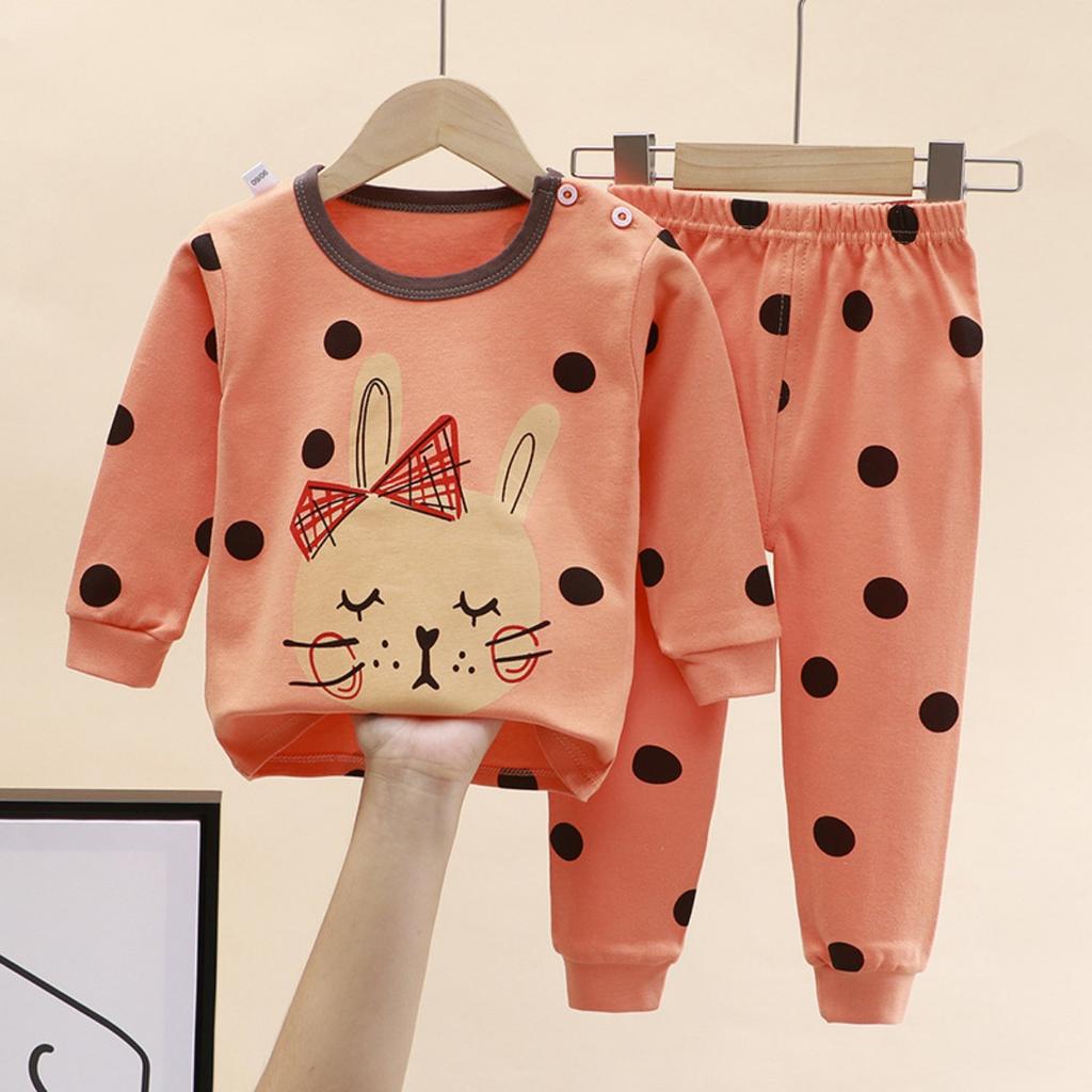 Children's Underwear Set Made of Pure Cotton for Boys' Autumn Wear, Women's Clothing for Autumn Wear, Autumn Pants for Home Wear, Children's Clothing