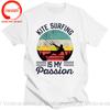 Kitesurf Kitesurfing Kitesurfer T Shirt Unisex Funny Kiteboarding Tshirt Fashion Streetwear Harajuku Tshirt Hip Hop Tops Tee Shirt
