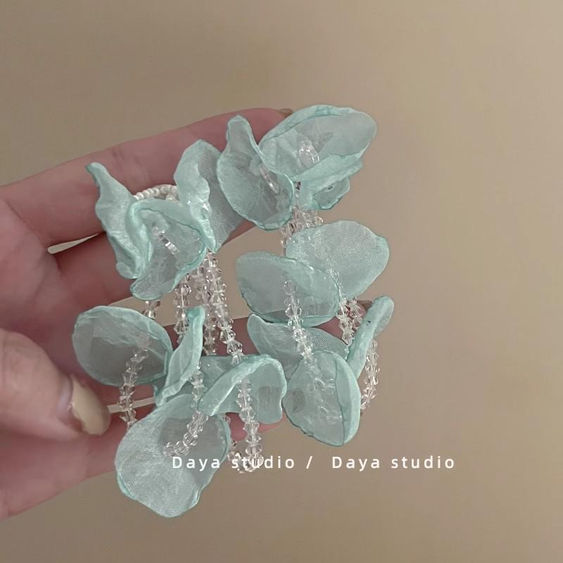 

Серьги-пусеты «Летний курортный стиль Мори Сладкий лепесток 2025»