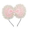 Lace Bows Headbands Party Hair Accesory For Women Elegant Design Suitable For Parties And Cosplay Event