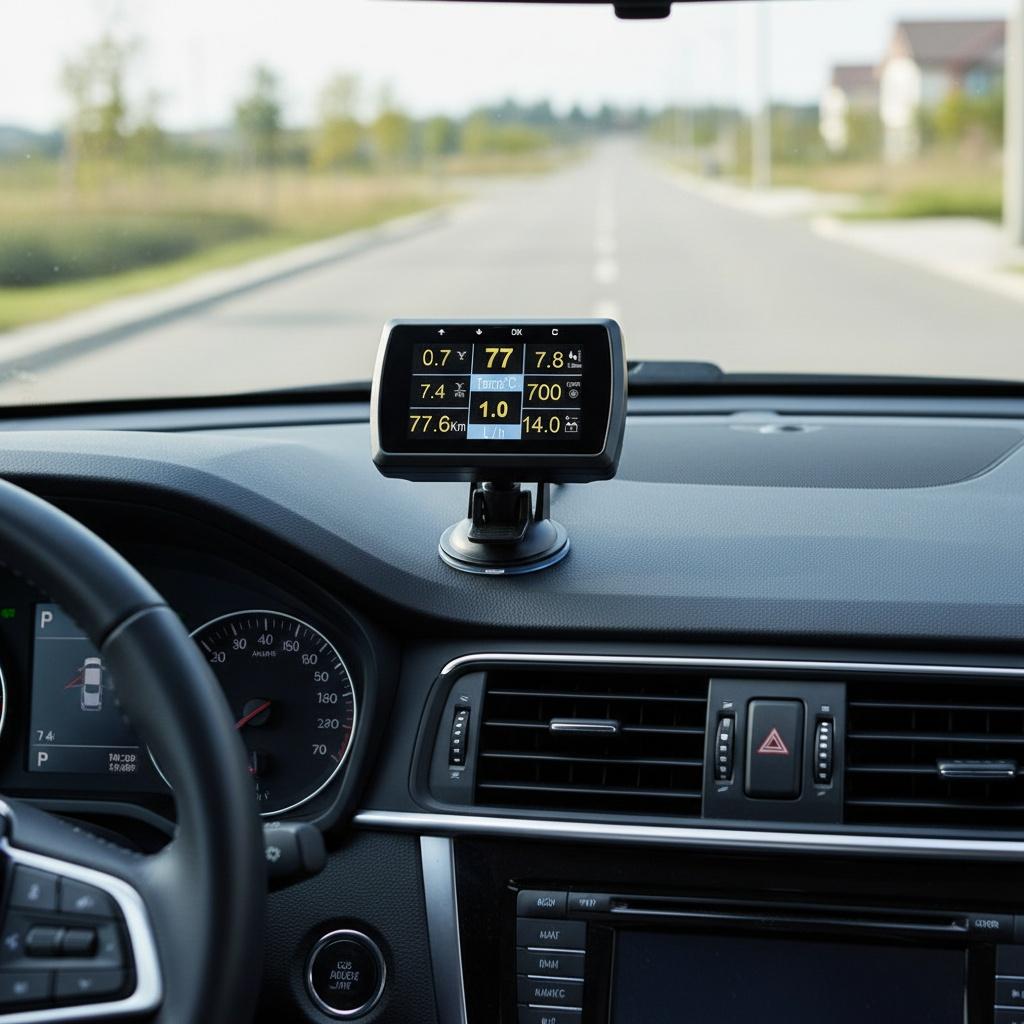 Новый Автомобильный Прибор A501 Проекционный Дисплей Интеллектуальный Бортовой Компьютер OBD Расход Топлива Скорость HUD Приборная Панель