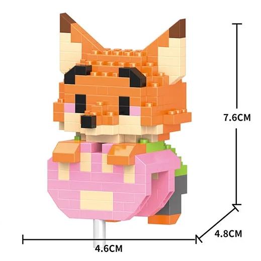 Disney Anime Prinzessin Bausteine Stitch Mickey Mouse Mini Action Spielfiguren Blöcke Spielzeug Ziegel Zusammenbauen Spielzeug Kinder Geschenke