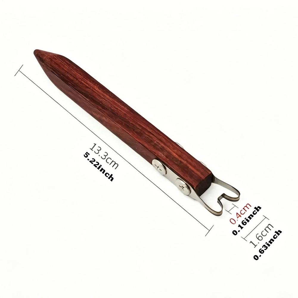 Pottery Foot Ring Tool Handmade Shapers with Wood Handle Pottery Foot And Rim Shape Tool for Centering Trim Cone Cutting Glazing