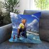 Game F-F-Final Fantasy 7 Double-Sided Printed Pillow Cover Short Plush Suitable Living Rooms Bedrooms Sofas Throw Cushion Cover