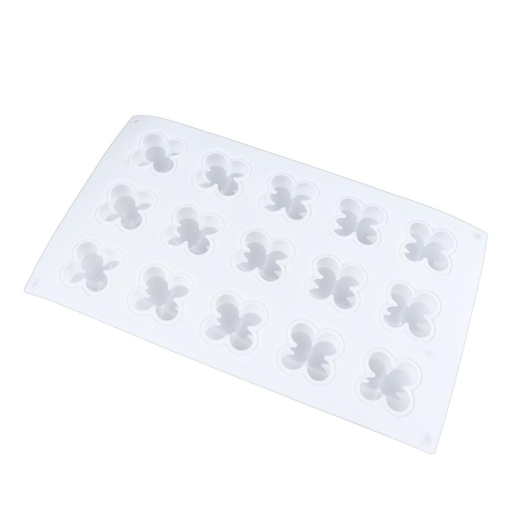 15 Grids Chocolate Mold Food Grade Reusable 15 Cavity Cake Silicone Mold for Restaurant Kitchen