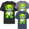 Evil Teddy T Shirt Mens Womens Gothic Rock Punk Goth Alternative Gift P1 Or A