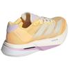 Adidas Adizero Boston 13 Comfortable Fit Rebound Support Breathable Running Shoes Women sneaker Light-Orange White KK1291