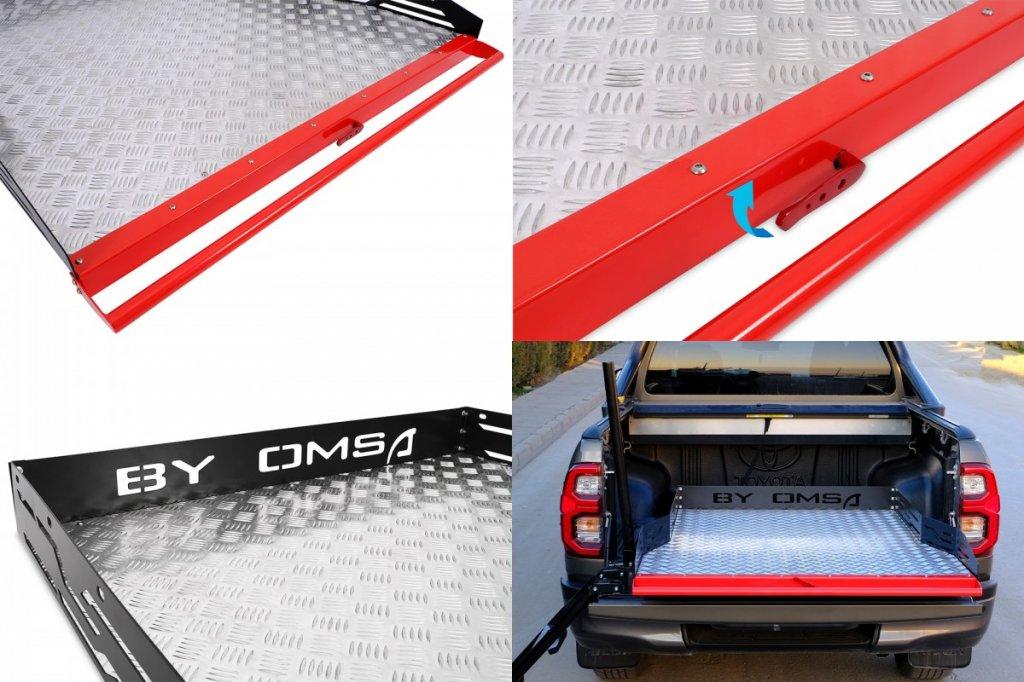 Выездной ящик для кузова 135*115*20 cm для Nissan Navara/NP300 2016- гг