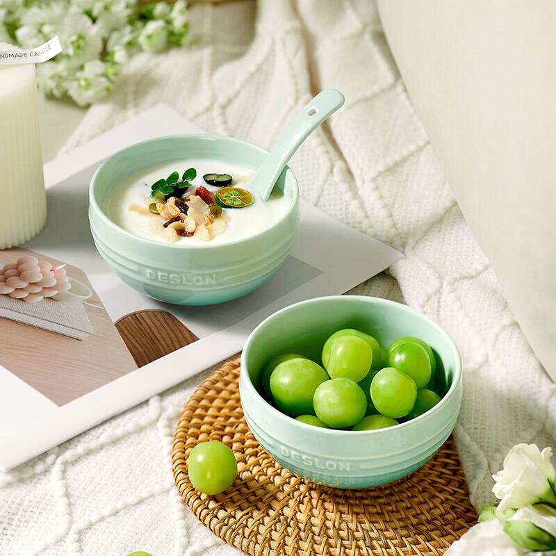 DESLON Teplá sluneční série 20dílná sada keramického nádobí