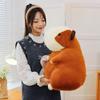 Cartoon Capybara Plush Toy Simulation Capibara Fluffty Doll  Birthday Gift
